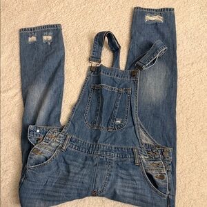 Blue Denim Overalls